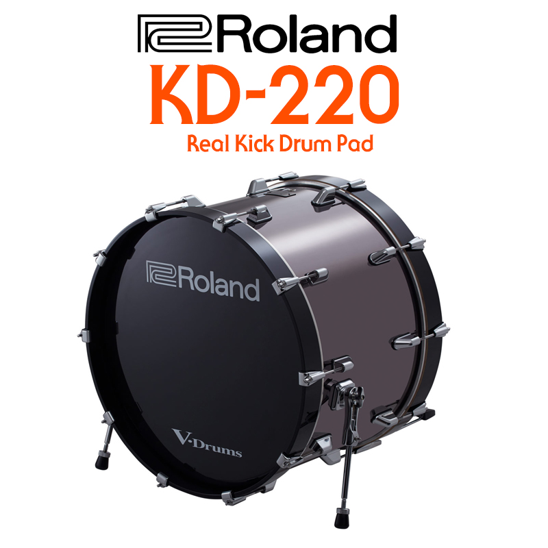 Roland KD-220 전자드럼용 22" 리얼 킥드럼 KD220